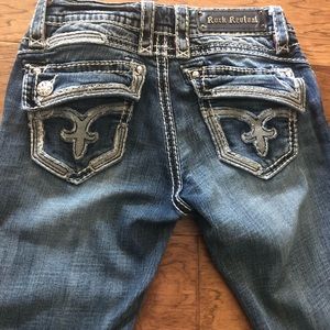 Rock revival woman’s jeans